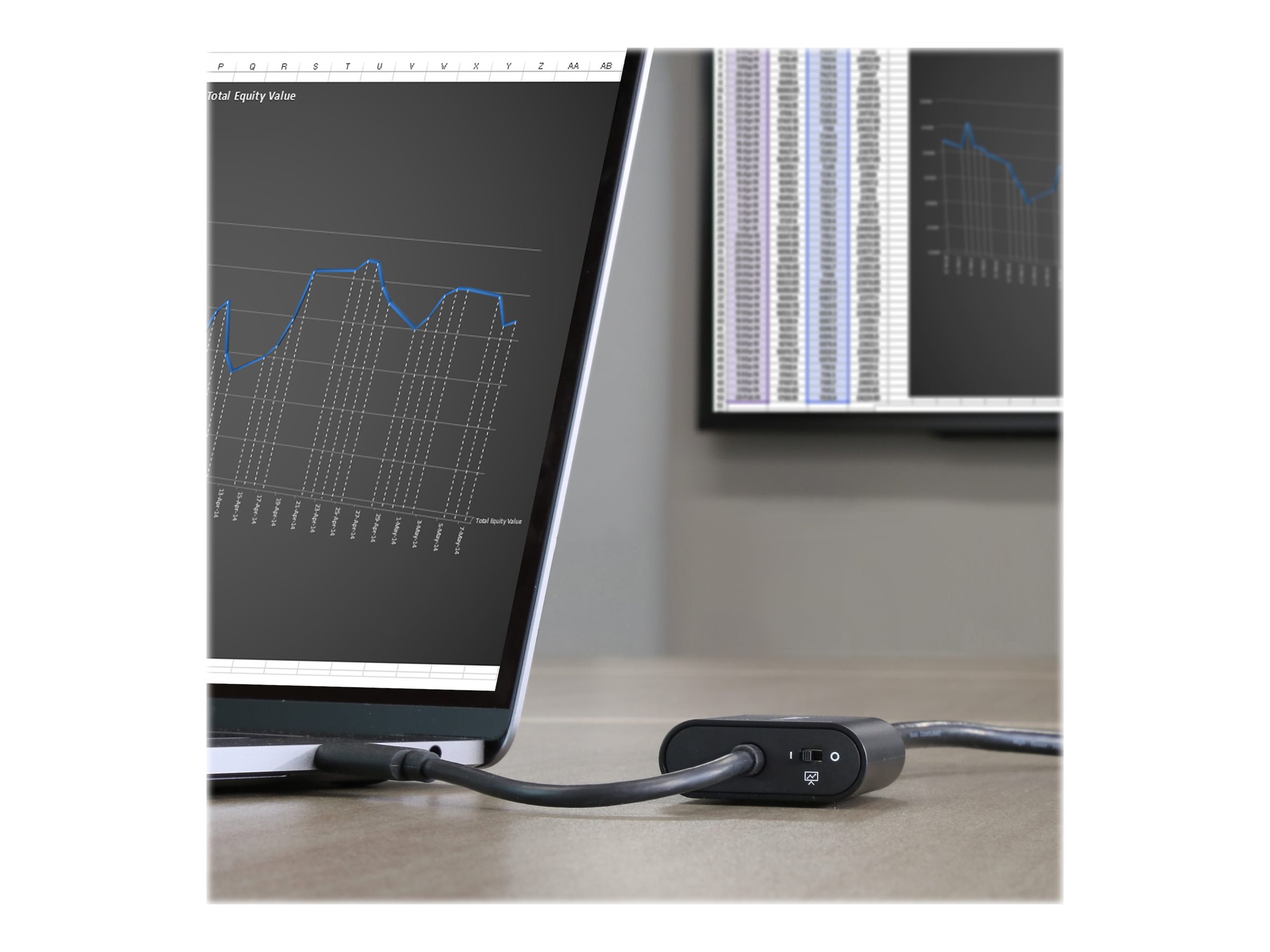 StarTech.com Videoadapter HDMI / USB 19cm Sort