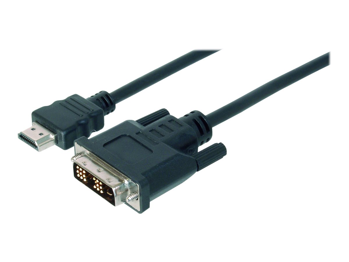 ASSMANN Videoadapterkabel 2m Sort