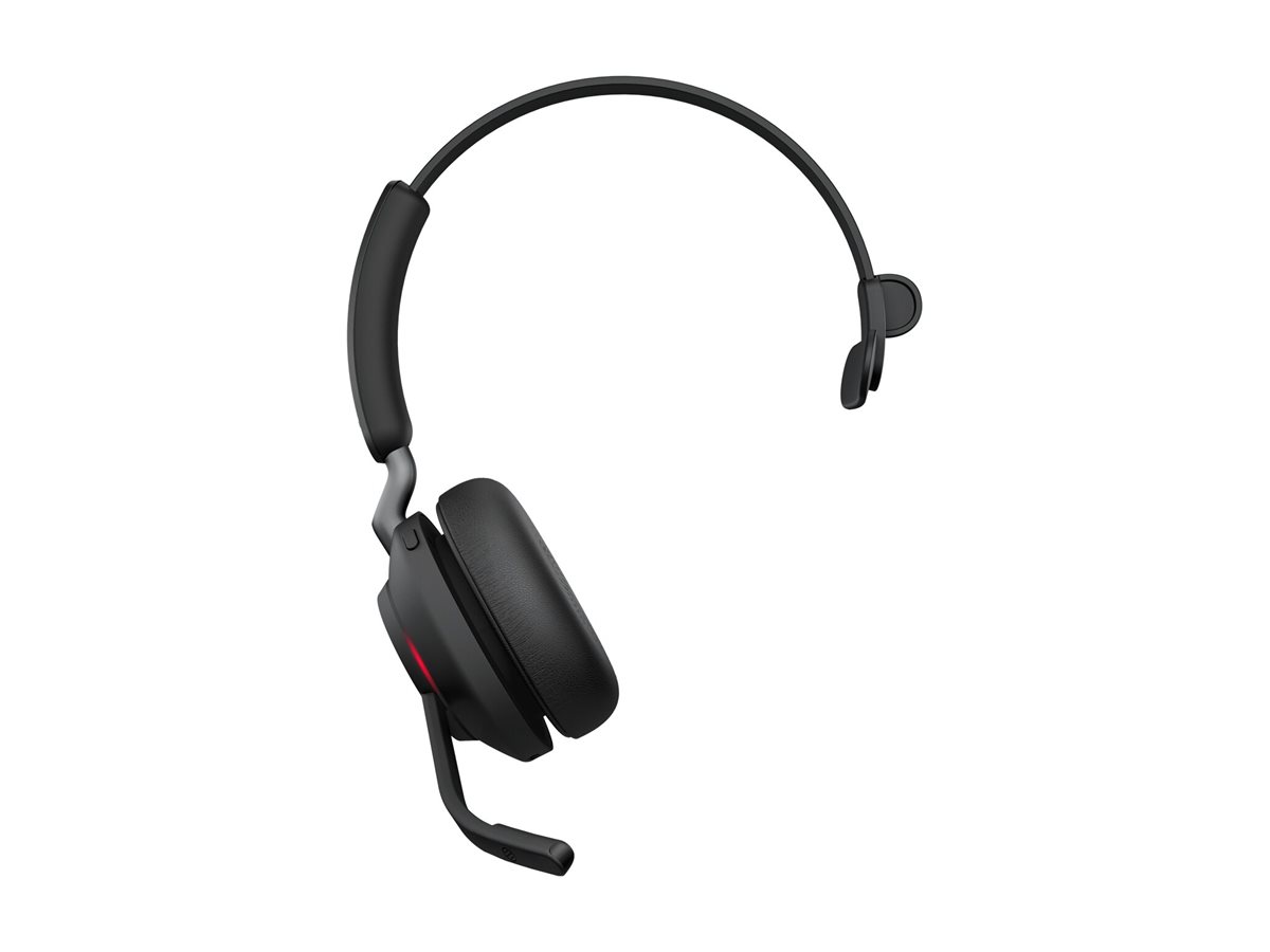 Jabra Evolve2 65 MS Mono Trådløs Høretelefoner Sort