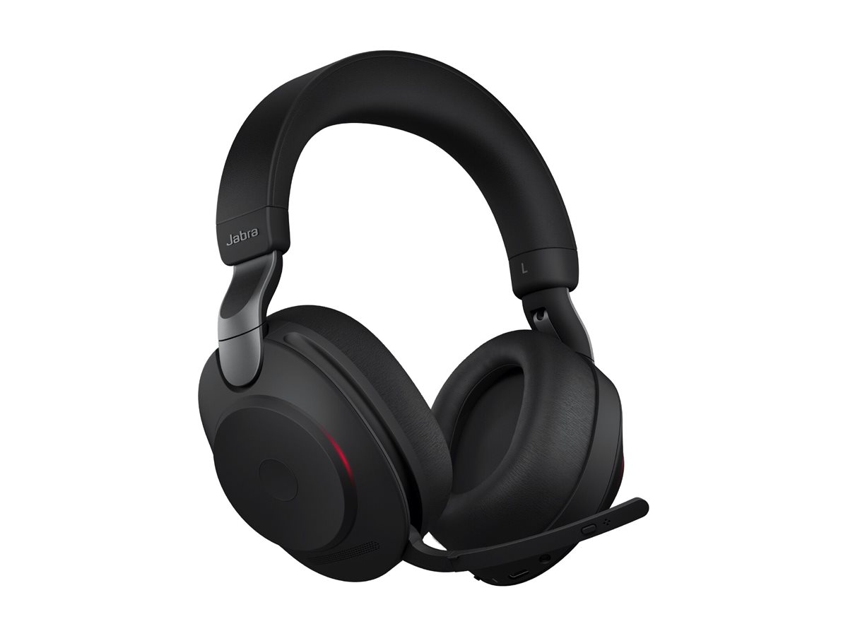 Jabra Evolve2 85 UC Stereo Trådløs Kablet Høretelefoner Sort