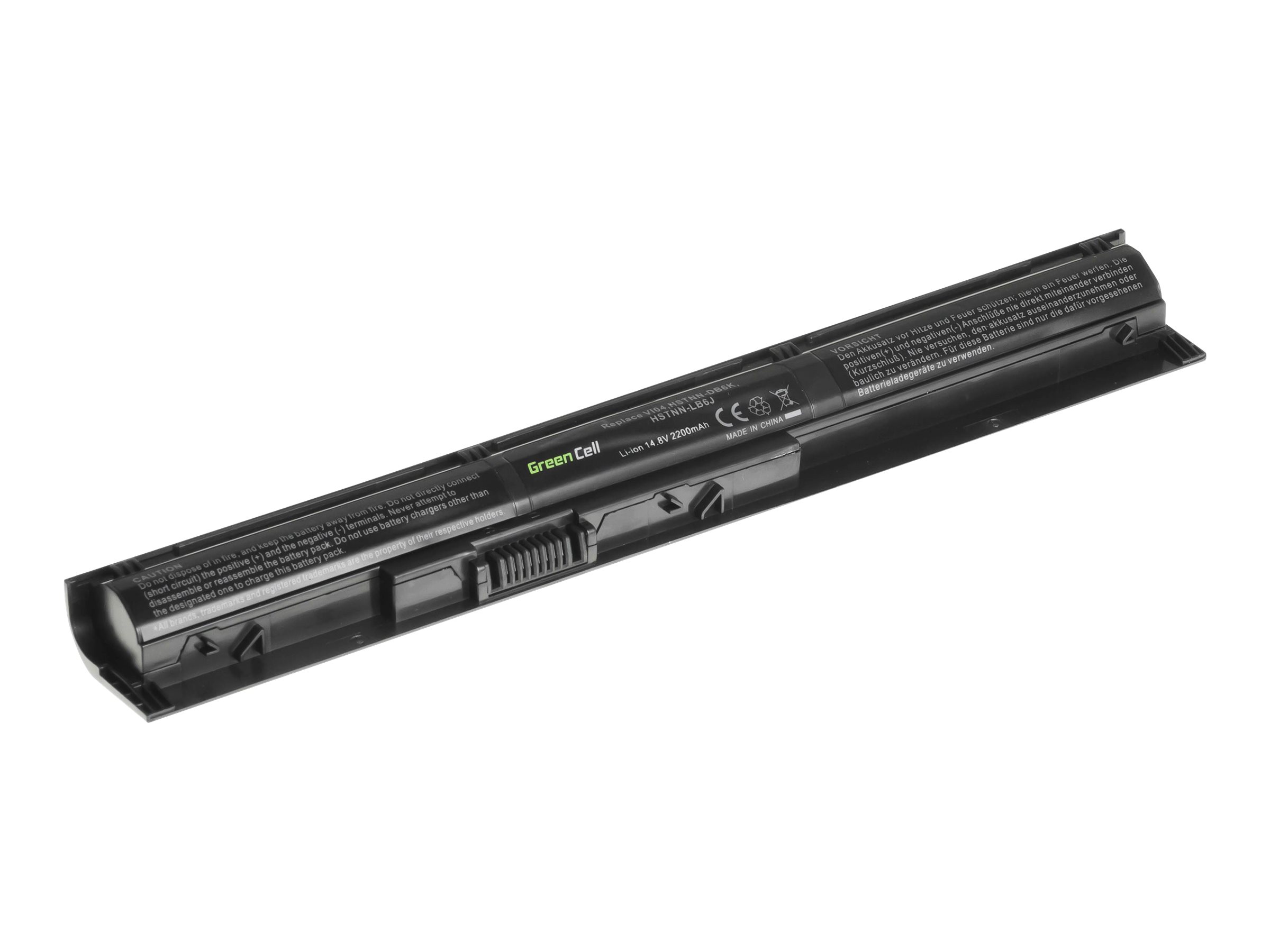 Green Cell Batteri til bærbar computer Litiumion 2200mAh
