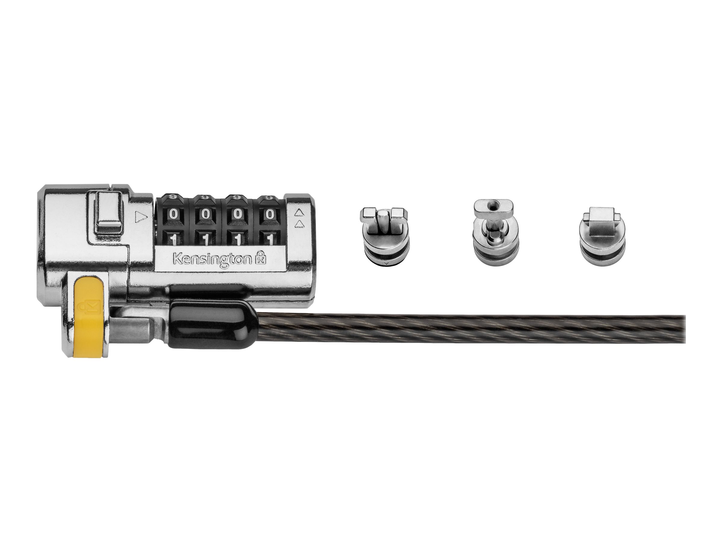 Kensington ClickSafe Universal Combination Laptop Lock Sikkerhedskabelslås