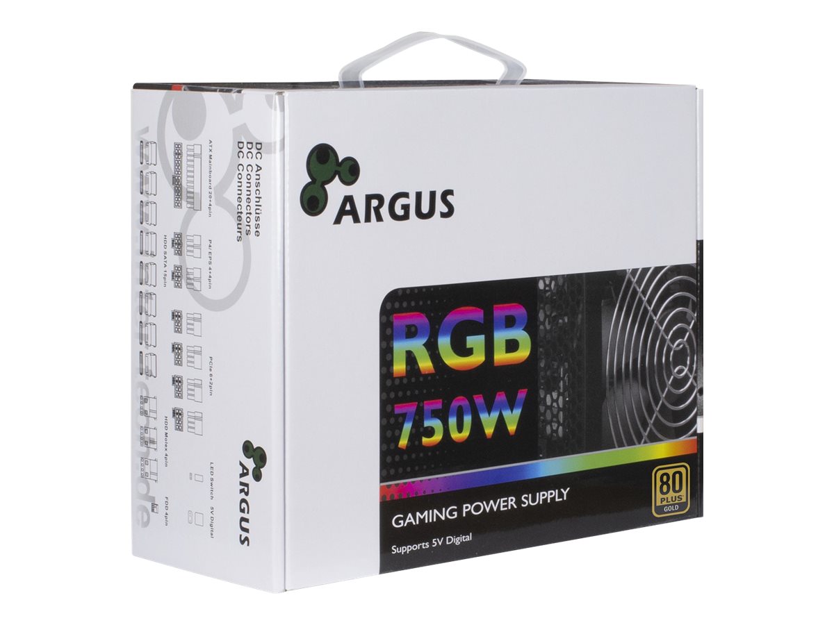 Argus RGB-750W CM II 750Watt 80 PLUS Gold