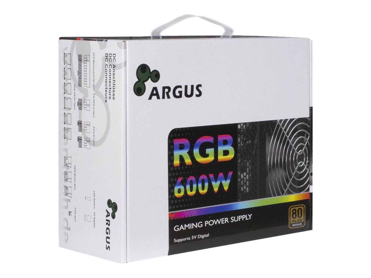 Argus RGB-600W II 600Watt 80 PLUS Bronze