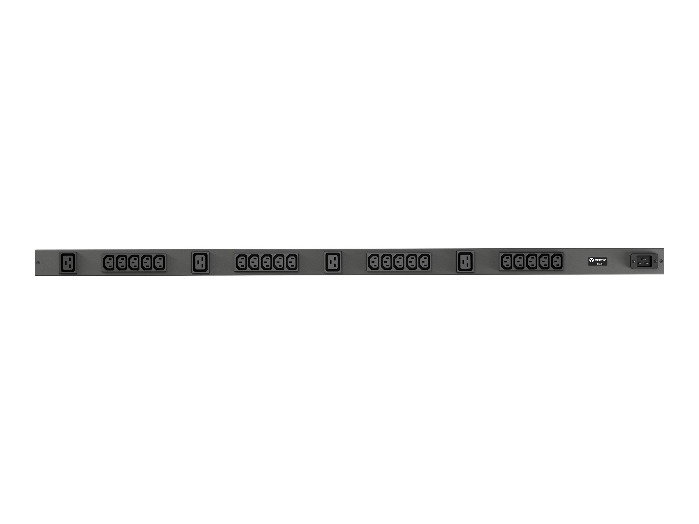 Vertiv Geist Basic VP7552 Strømfordelingsenhed 24-stik 16A Sort