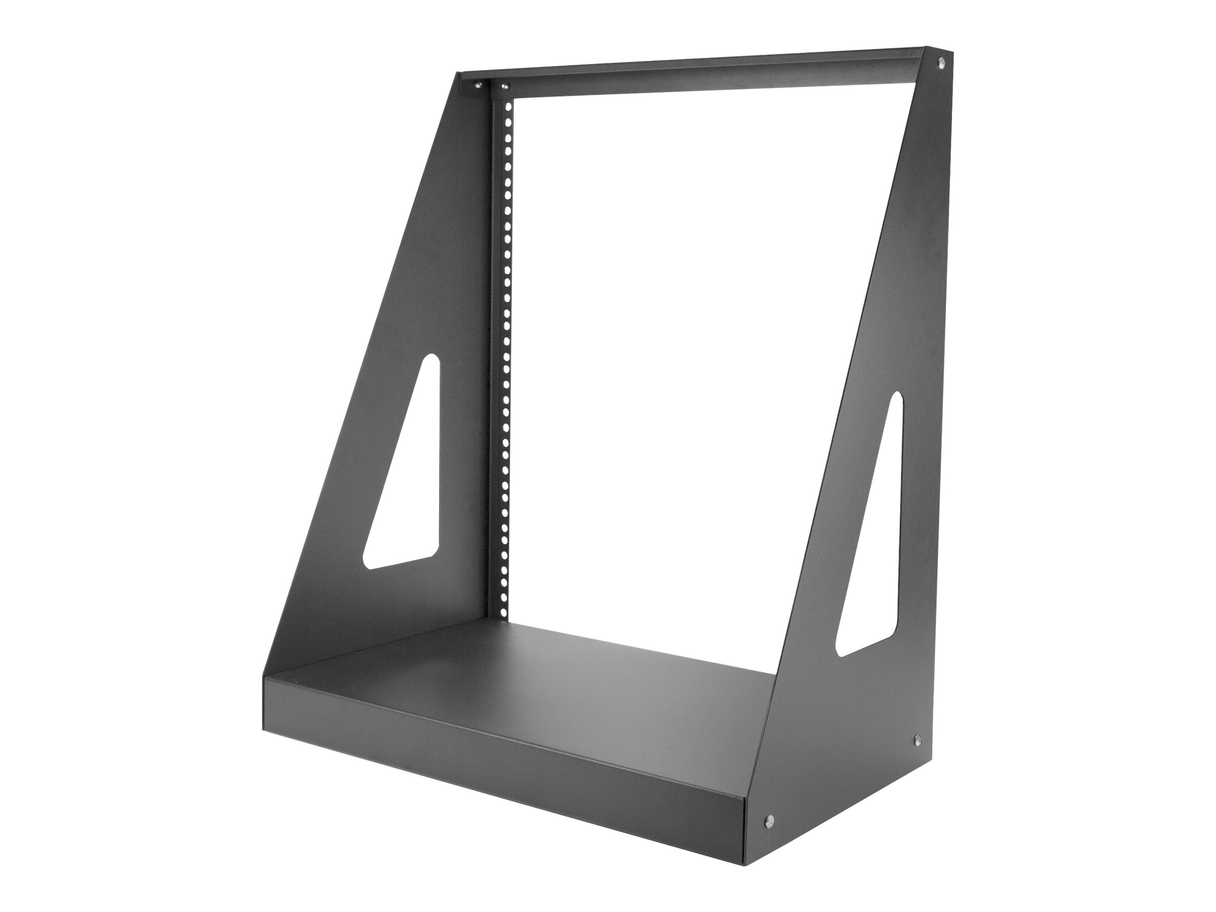 StarTech.com 12U Heavy Duty 2 Post Open Frame Network Rack - 350lbs - 19 Free Standing Desktop Rack for Computer, AV, Media, IT Equipment (2POSTRACK12) Rack Sort