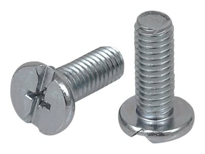 Intellinet Cage Nut Set, 20 Pieces Rack skruer, møtrikke og pakningsskiver Sølv