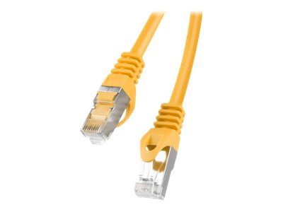 Lanberg CAT 6 Foldet uskærmet snoet par (F/UTP) 50cm Patchkabel Orange RAL 1028