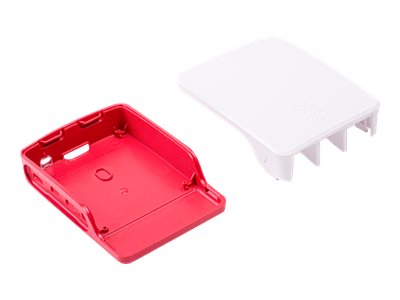 Raspberry Pi Etui Rød/hvid