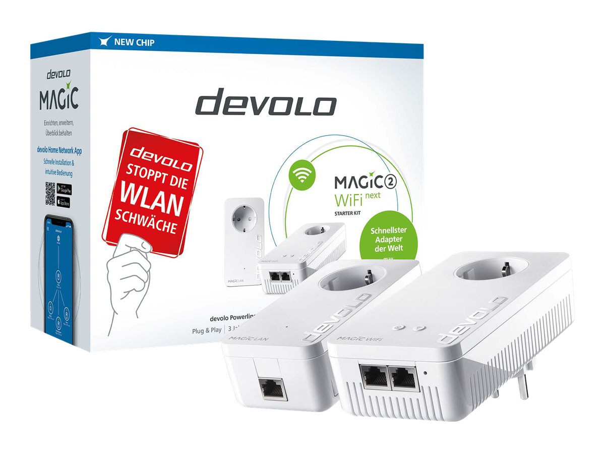 devolo Magic 2 WiFi next Bro 2400Mbps Trådløs Kabling