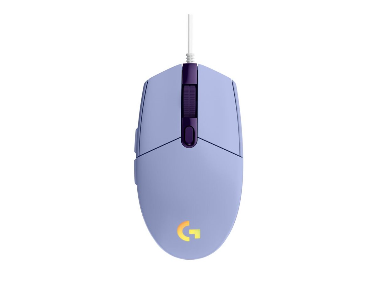 Logitech Gaming Mouse G203 LIGHTSYNC Optisk Kabling Lilla
