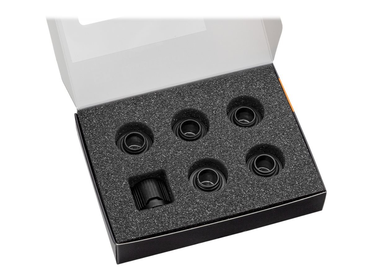 EkWaterBlocks EK-Quantum Torque STC 12/16 Kølevæske system tilpasning 6-pack Sort
