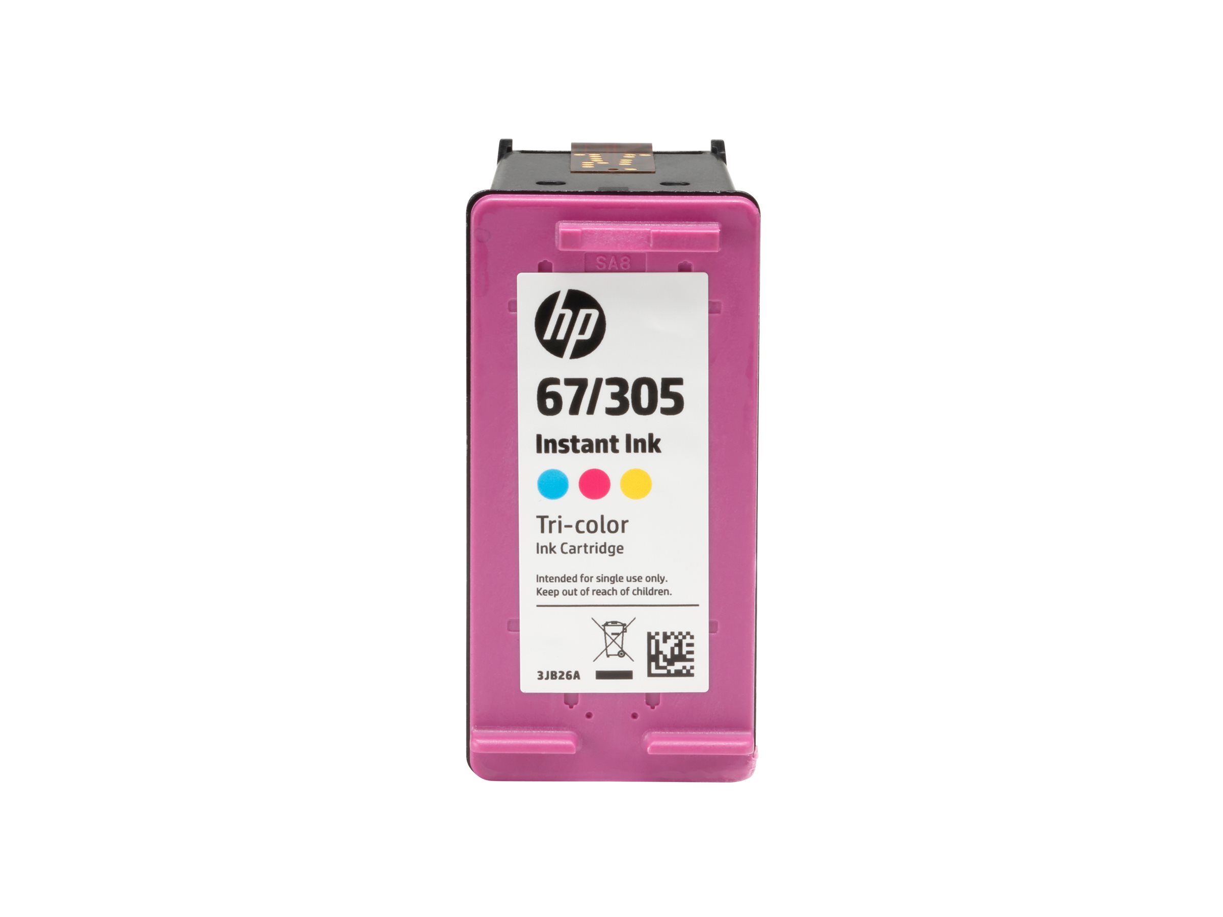HP 305 Farve (cyan, magenta, gul) 100 sider Blæk 3YM60AE