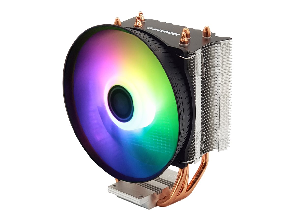 Xilence Performance C Series M403PRO.ARGB Processor-køler 1-pack Sort Rød Sølv 120 mm