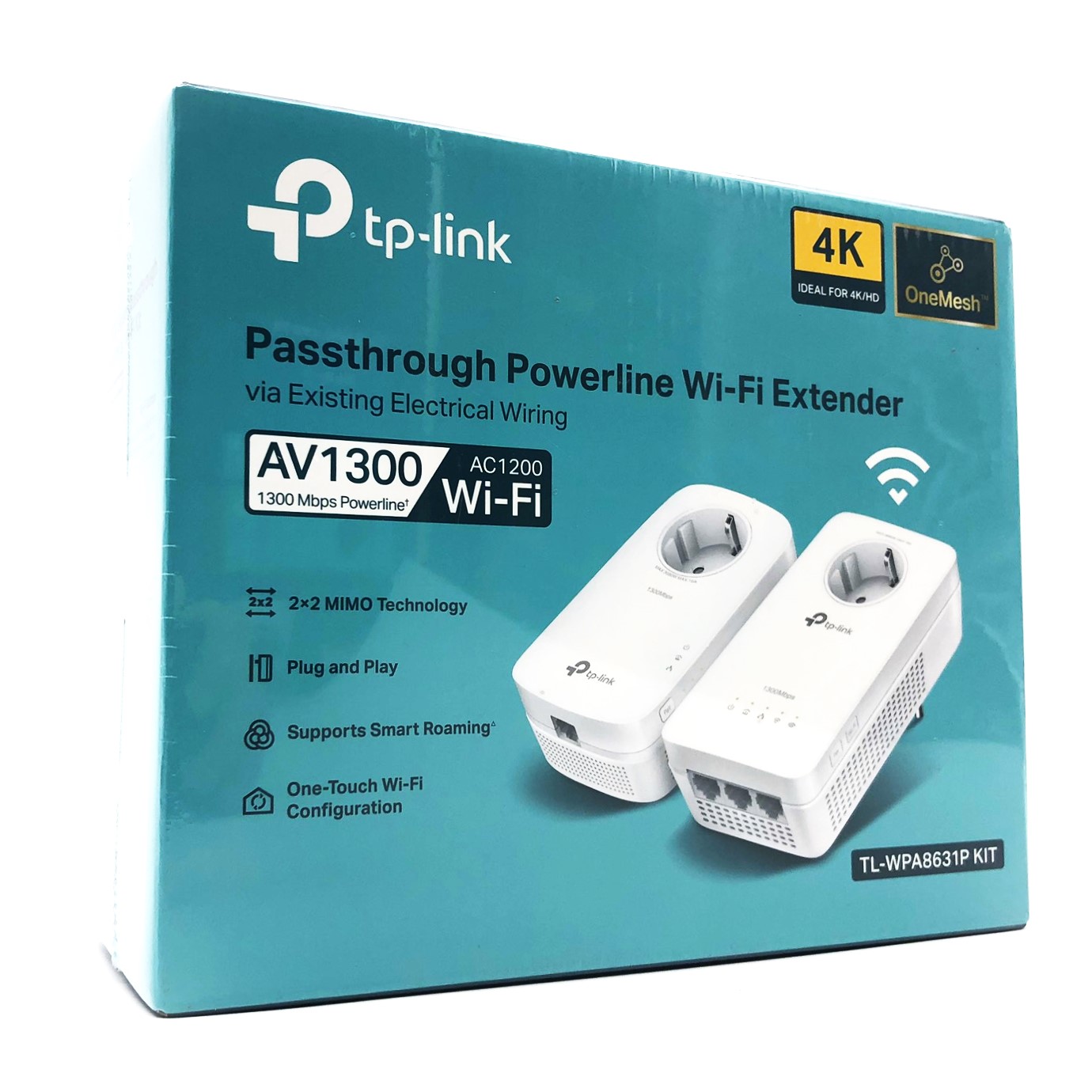 TP-Link TL-WPA8631P KIT Gigabit Powerline-adaptersæt 1300Mbps WiFi