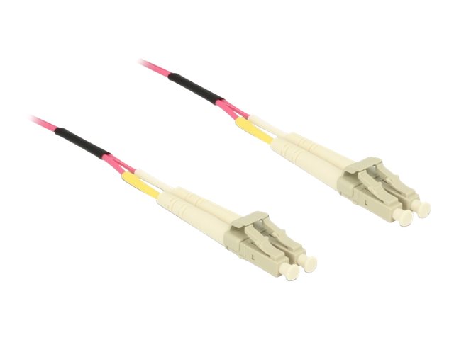 DeLOCK Netværkskabel Fiberoptik OM4 50cm