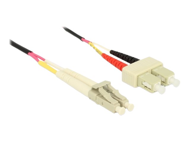 DeLOCK Netværkskabel Fiberoptik OM4 50cm