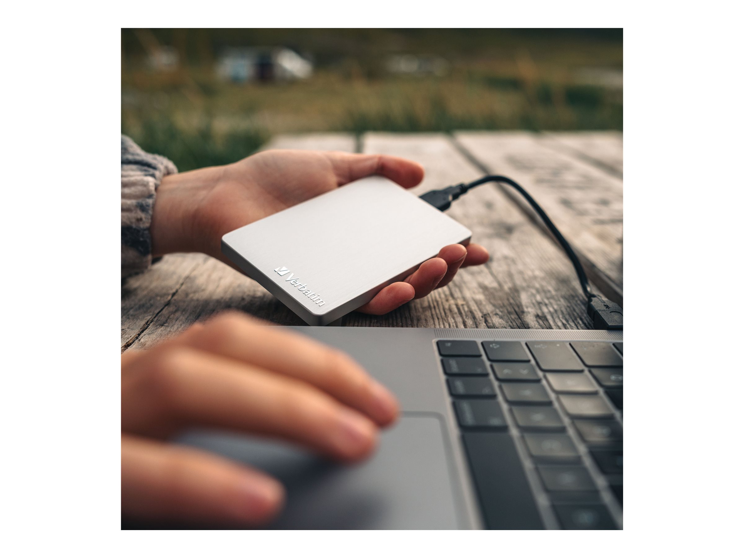 Verbatim Store 'n' Go ALU Slim Harddisk 1TB USB 3.2 Gen 1