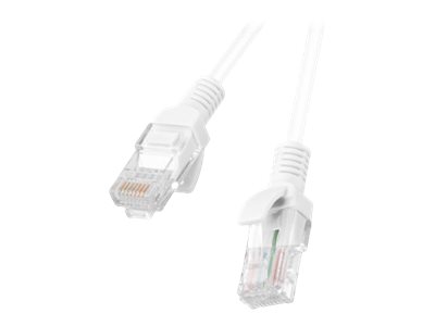 Lanberg CAT 5/5e Ikke afskærmet parsnoet (UTP) 3m Patchkabel Hvid RAL 9010