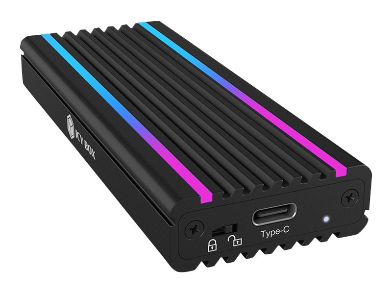 RaidSonic ICY BOX Ekstern Lagringspakning USB 3.1 (Gen 2) M.2 NVMe Card