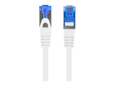 Lanberg CAT 6a S/FTP 0.5m Patchkabel Hvid RAL 9010