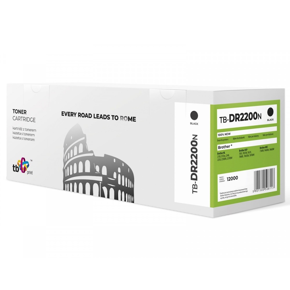 B Print TB-DR2200N Sort Lasertoner