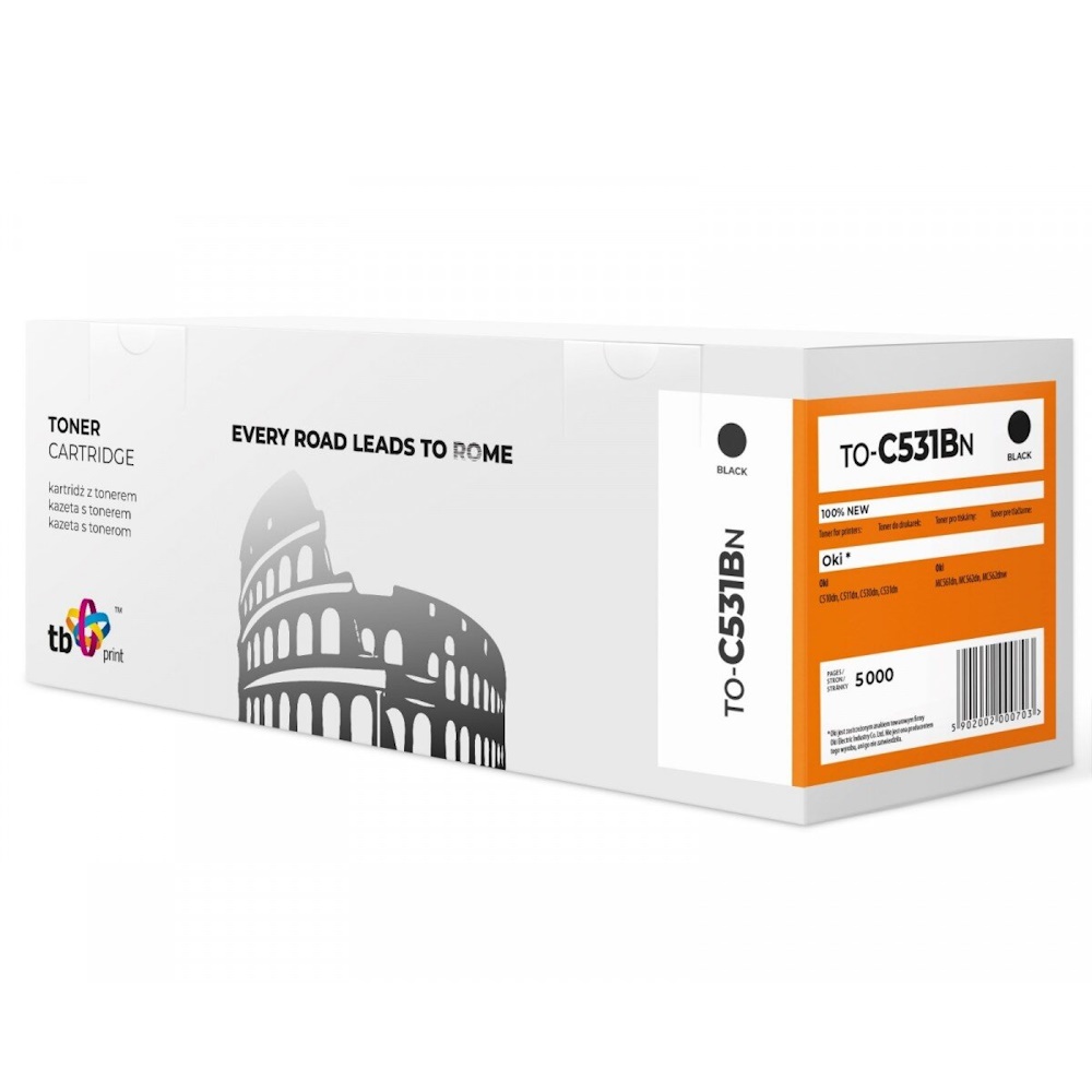 TB Print Sort 5000 sider Toner TO-C531Bn
