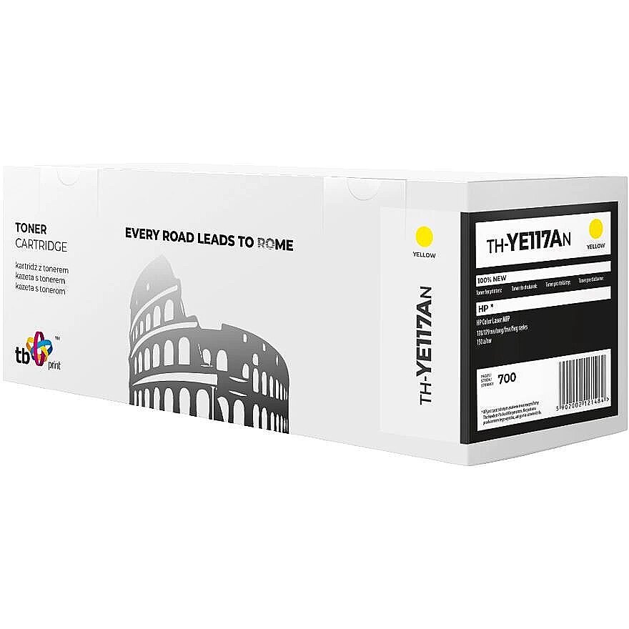 TB Print Toner for HP117A W2072A Gul 100%