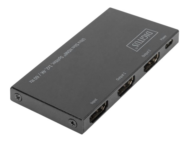 DIGITUS Ultra Slim HDMI Splitter DS-45322 Video-/audiosplitter HDMI