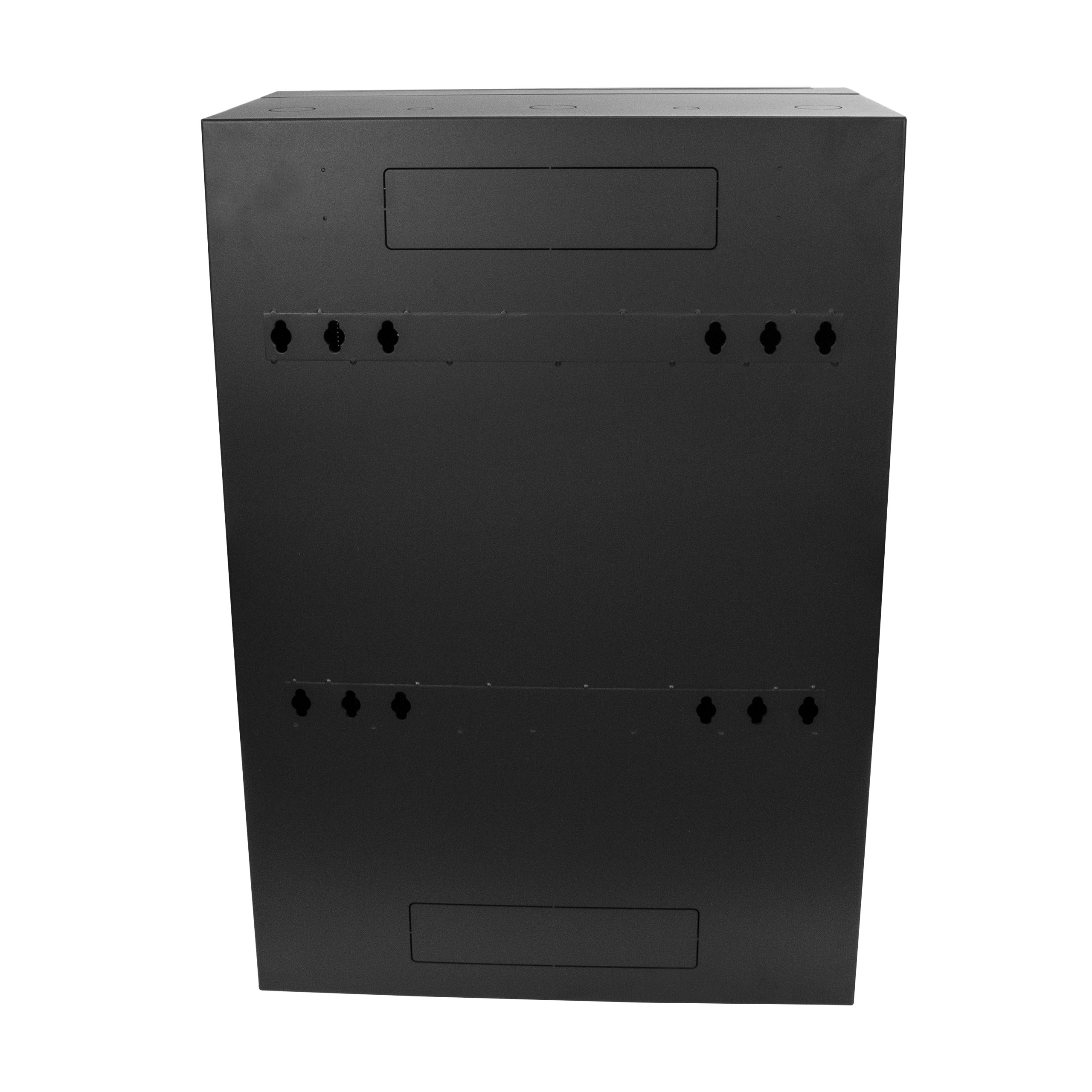StarTech.com 6U Wall Mount Network Cabinet - Vertical Wall Mount Patch Panel Rack - 30 Server Room Cabinet (RK630WALVS) Stativindelukkekabinet Sort
