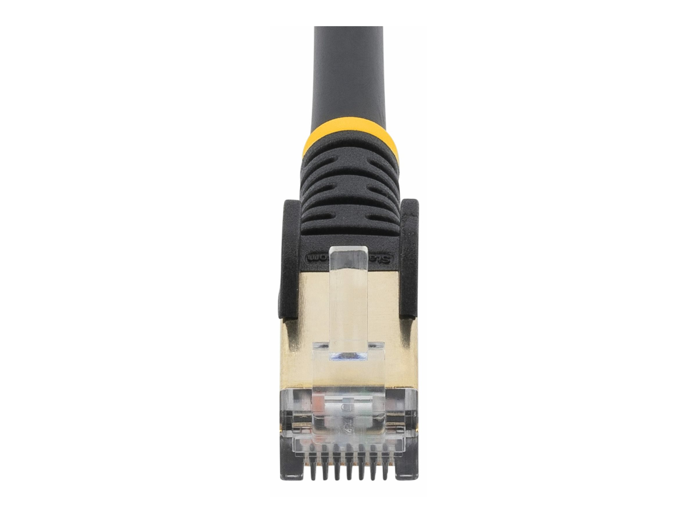 StarTech.com 5m CAT6a Cable - Black RJ45 Shielded Cable Snagless CAT 6a Afskærmet parsnoet (STP) 5m Patchkabel Sort