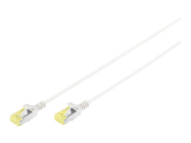 CAT 6A U -FTP slim patch cord - Cu - LSZH AWG 28/7 - length 1 m - Grey