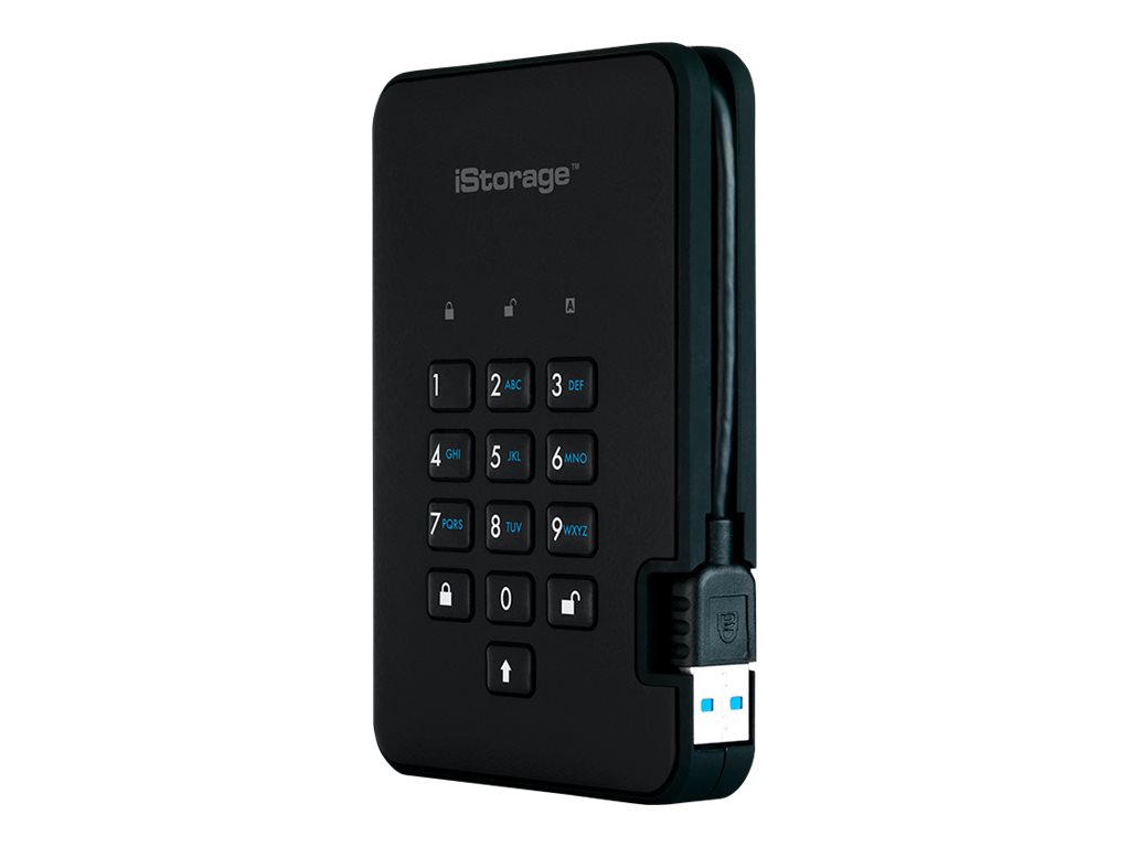 iStorage diskAshur² Harddisk 500GB USB 3.1 Gen 1 5400rpm