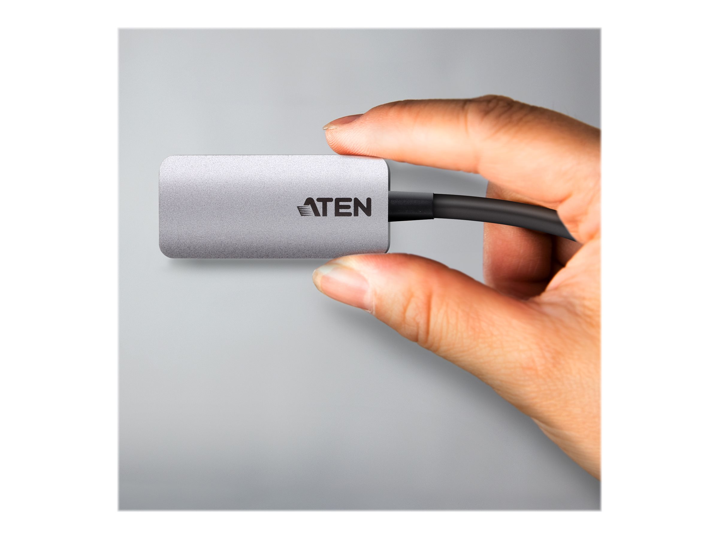 ATEN UC3008A1 Video / lyd adapter 15.4cm Sort