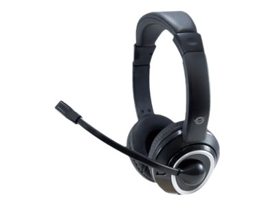 Conceptronic Polona POLONA01B Kablet Høretelefoner Sort