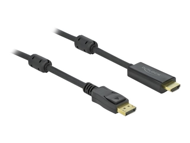 Delock Videoadapterkabel 7m Sort