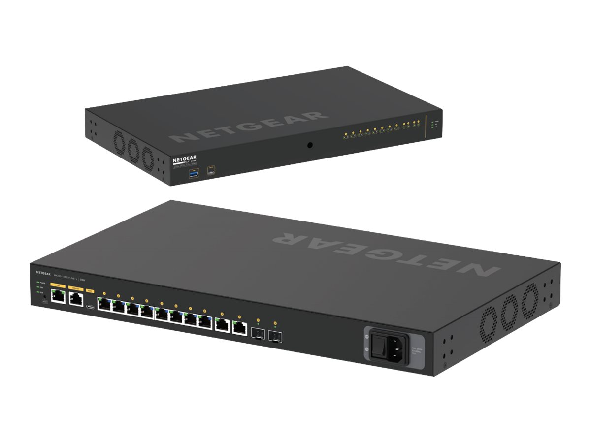NETGEAR AV Line M4250-10G2XF- Switch 12-porte 10 Gigabit PoE++