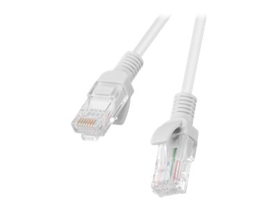 Lanberg CAT 5e Ikke afskærmet parsnoet (UTP) 15m Patchkabel Grey RAL 7035