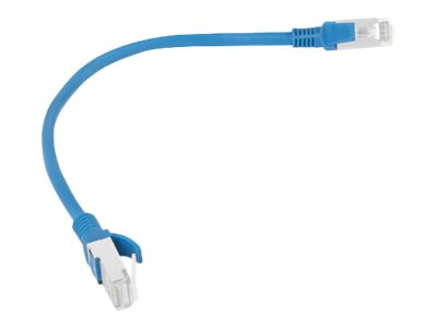 Lanberg CAT 6 Ikke afskærmet parsnoet (UTP) 25cm Patchkabel Blå RAL 5012