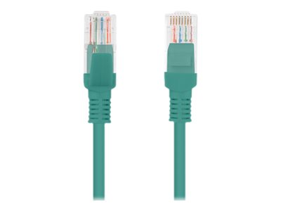 Lanberg CAT 6 Ikke afskærmet parsnoet (UTP) 50cm Patchkabel Grøn RAL 6024
