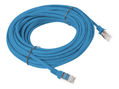 Lanberg CAT 6 Ikke afskærmet parsnoet (UTP) 10m Patchkabel Blå RAL 5012