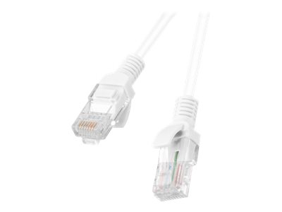 Lanberg CAT 6 Ikke afskærmet parsnoet (UTP) 3m Patchkabel Hvid RAL 9010