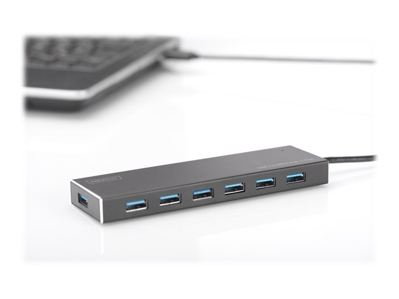 DIGITUS USB 3.0 Office Hub DA-70241-1 Sort