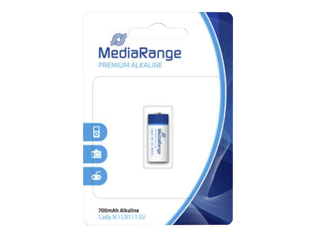 MediaRange Premium LR1 Standardbatterier 700mAh