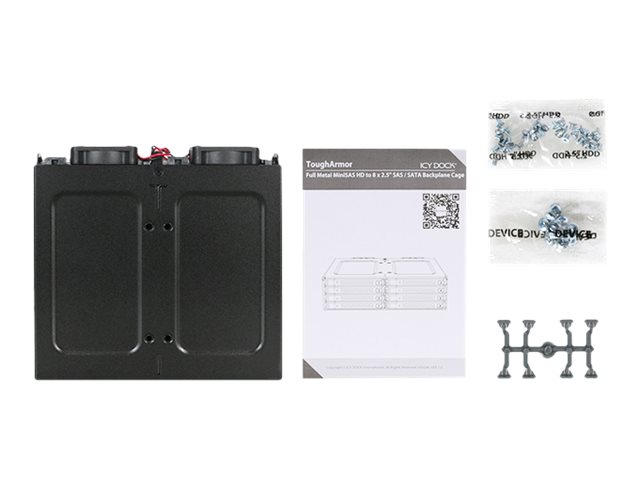 ICY Dock ToughArmor Hus til lagringsenhed 2.5 Sort