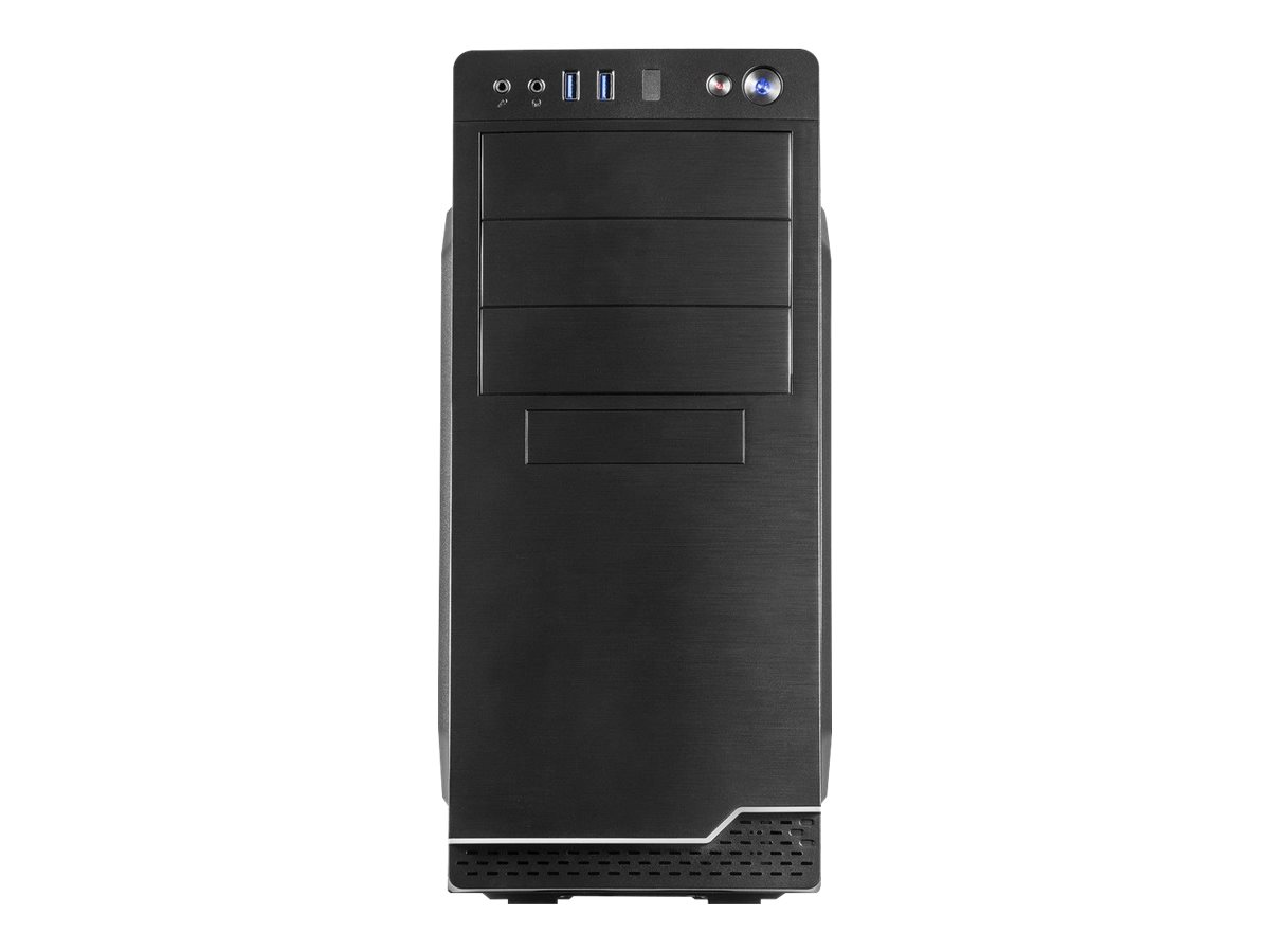 Inter-Tech IT-5916 Tower ATX 500Watt Strømforsyning Sort