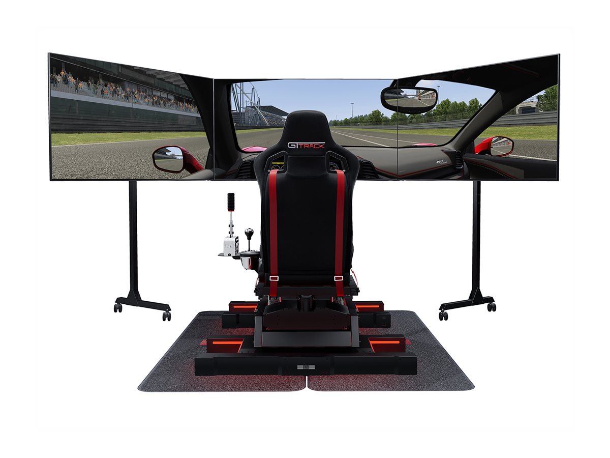 Next Level Racing Free Standing Triple Monitor Stand Monteringssæt 3 LCD / plasmapaneler 32-65