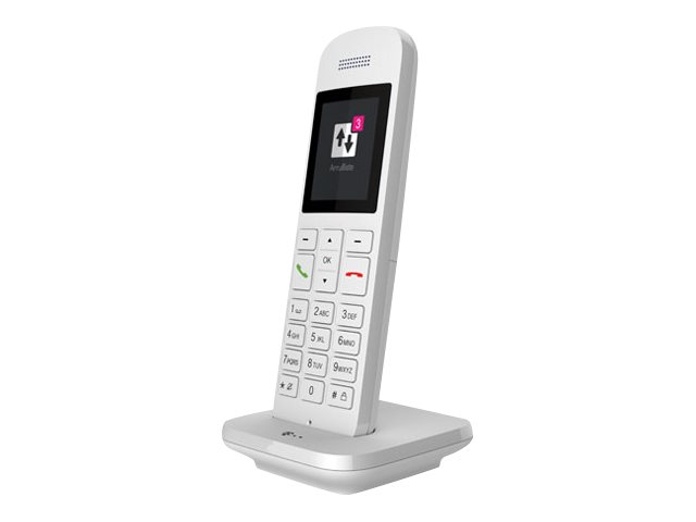 Deutsche Telekom Speedphone 12 Ekstra trådløst håndsæt Ingen nummervisning Hvid