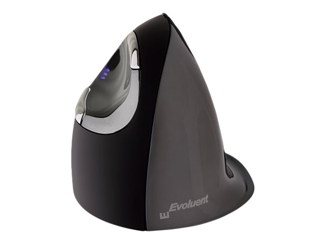 Evoluent VerticalMouse D Small Laser Kabling Sort Grå