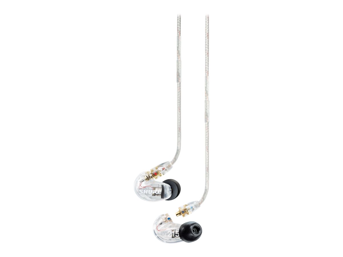 Shure SE215-CL-EFS Kablet Earbuds Transparent